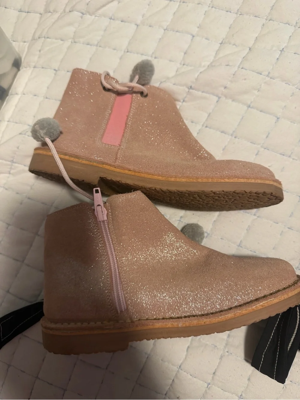 Girls' childrenchic Martina rose sparkly boots